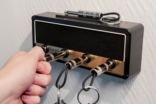 Amplifier Key Holder - A Reminder of the Love for Music Every Time You Hang Your Keys