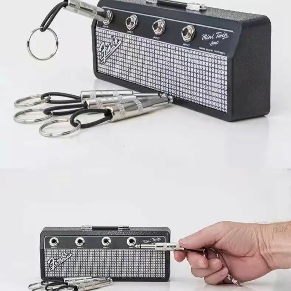 Amplifier Key Holder - A Reminder of the Love for Music Every Time You Hang Your Keys