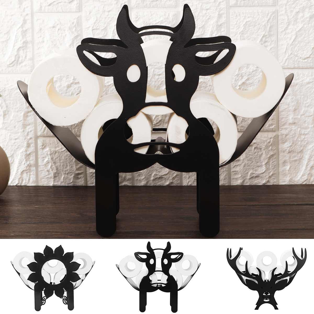 Animal Design Toilet Paper Holder – Fun and Practical for Your Bathroom