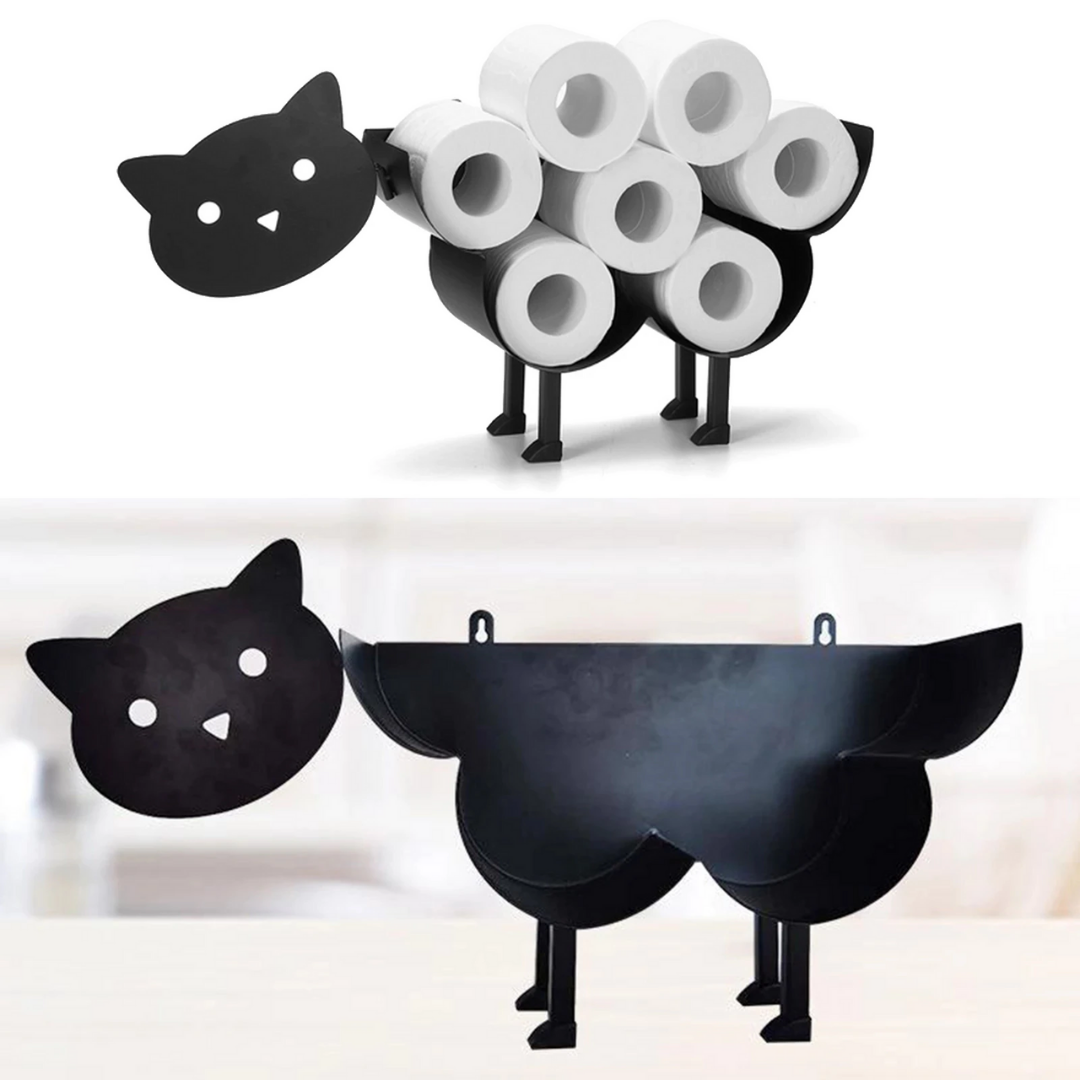 Animal Design Toilet Paper Holder – Fun and Practical for Your Bathroom