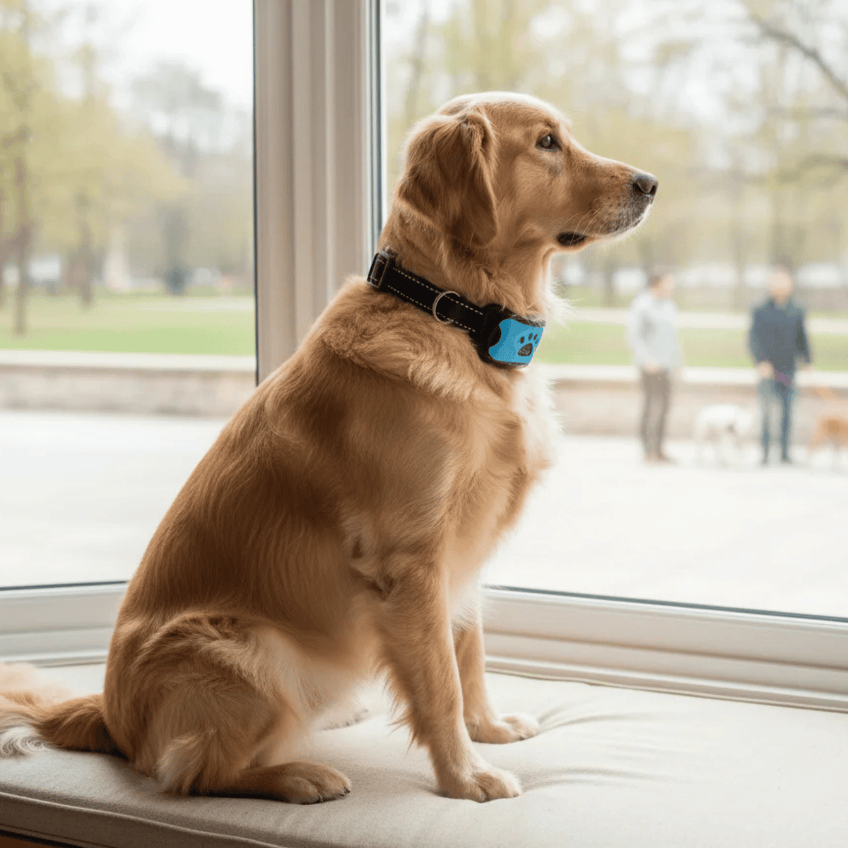 Anti-Bark Dog Collar with Adjustable Vibration Modes