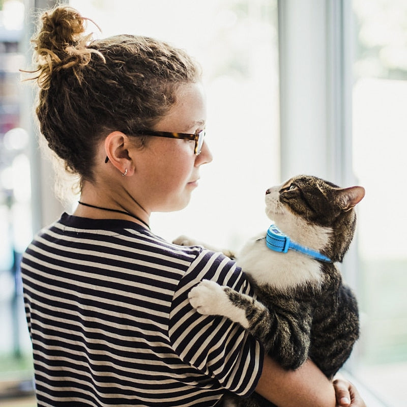 Anti-Meowing Cat Collar with Sound, Vibration, and Shock Modes