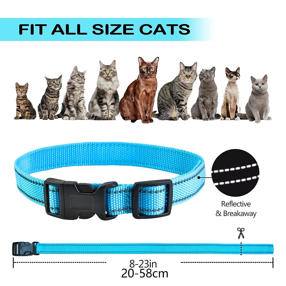 Anti-Meowing Cat Collar with Sound, Vibration, and Shock Modes
