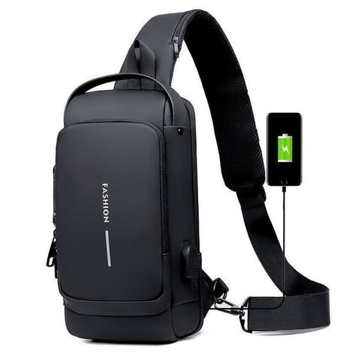 Anti-Theft Crossbody Bag
