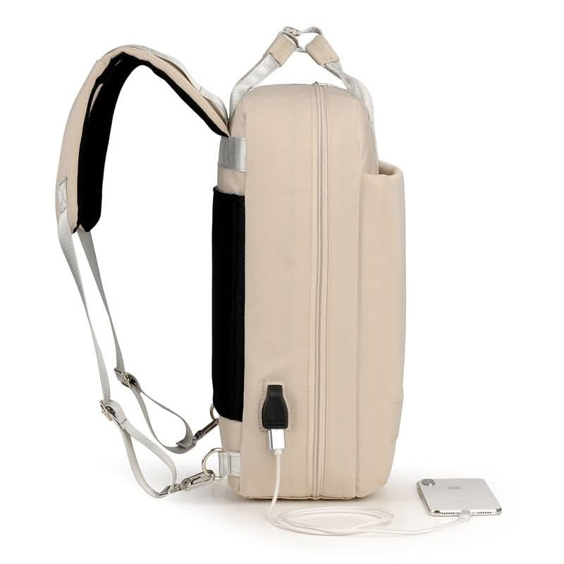 Anti-Theft Travel Backpack with USB Charging Port