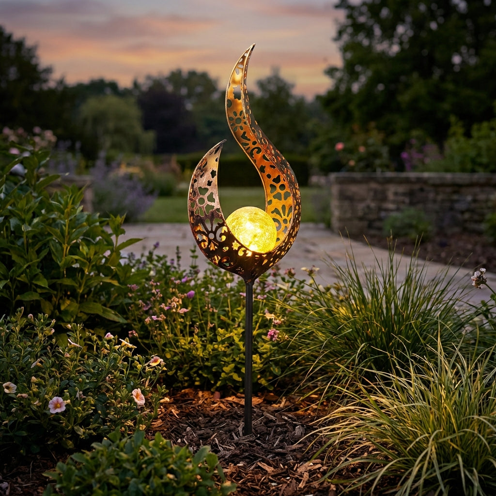 Artistic Exterior Facade Lighting