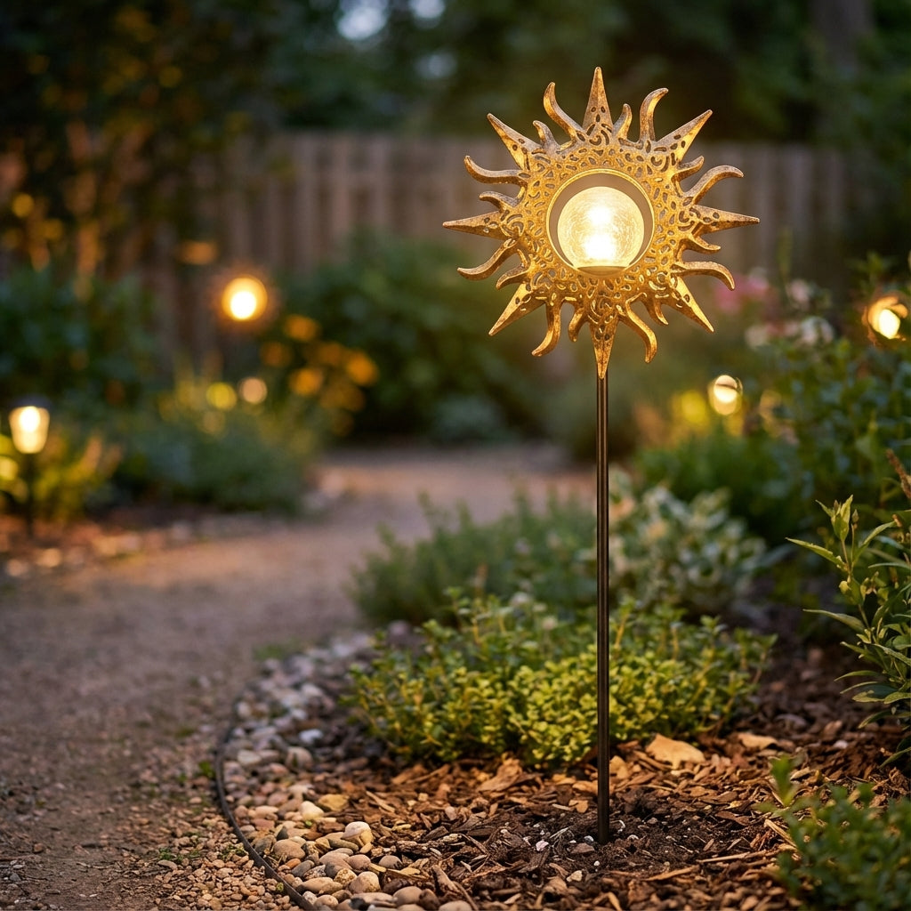 Artistic Exterior Facade Lighting