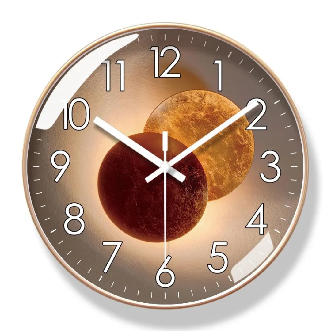 Artistic Silent Designer Wall Clock for the Living Room
