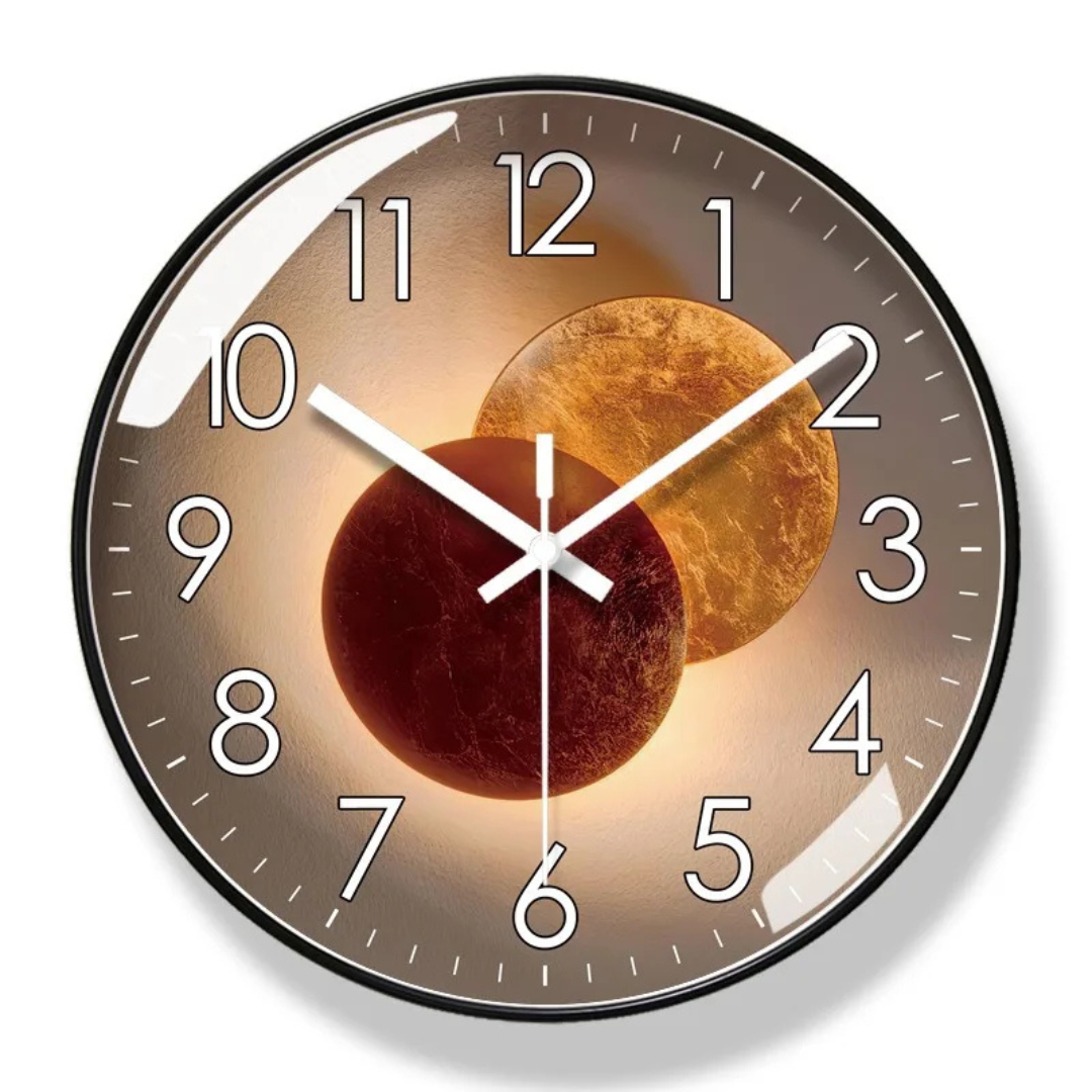 Artistic Silent Designer Wall Clock for the Living Room