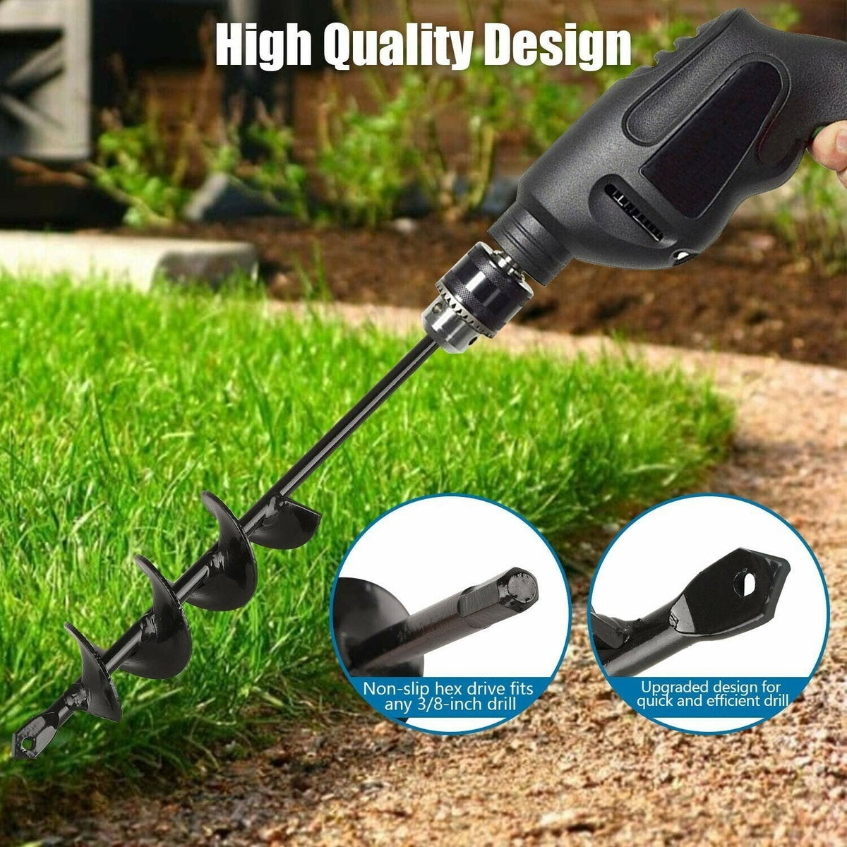 Auger Spiral Drill Bit