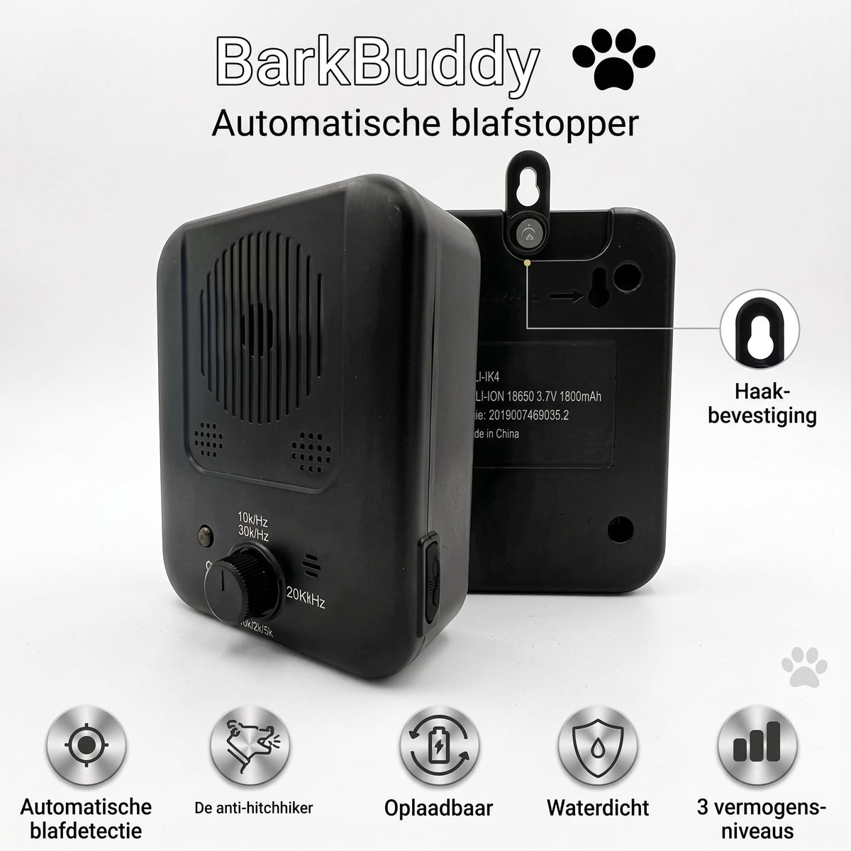 Automatic Bark Deterrent Device
