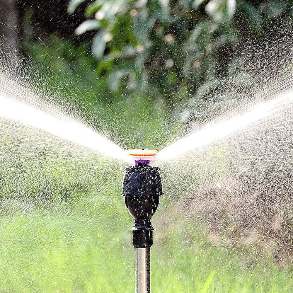 Automatic Garden Sprinkler with Adjustable Tripod for Efficient Watering