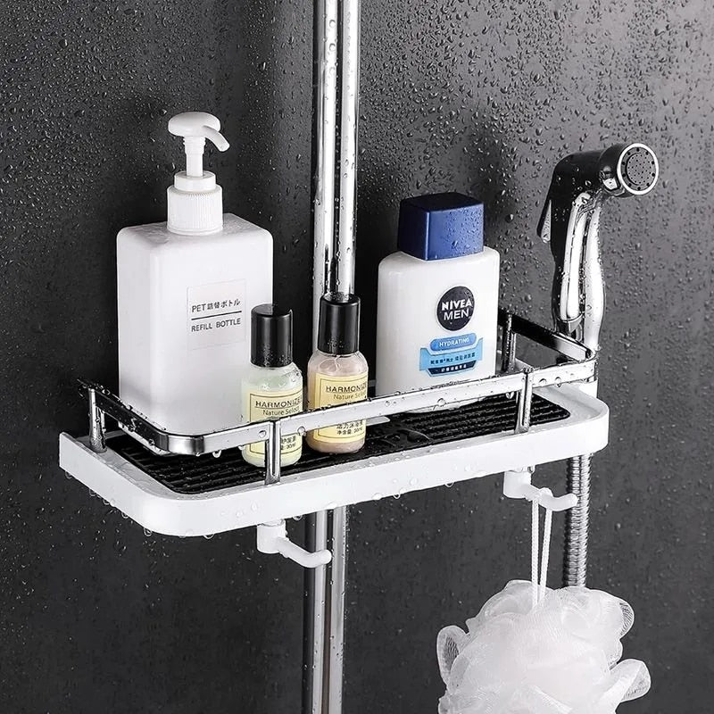 Bathroom Shower Storage Rack Organizer