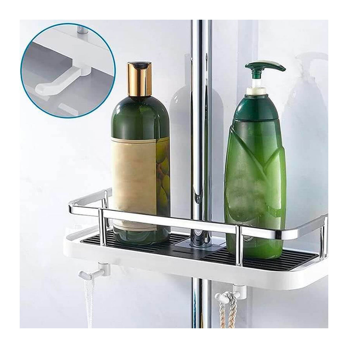 Bathroom Shower Storage Rack Organizer