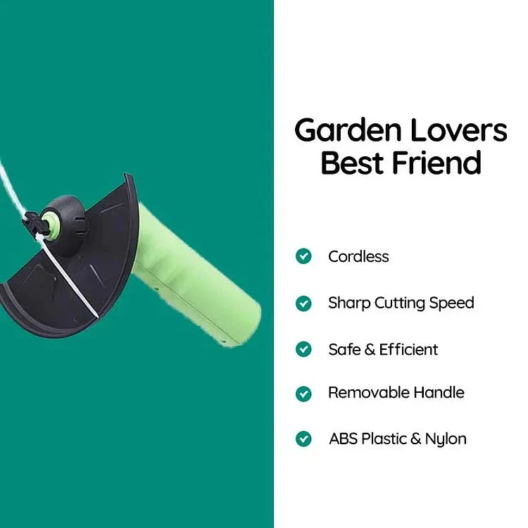 Battery-Powered Cordless Mini Weed Trimmer
