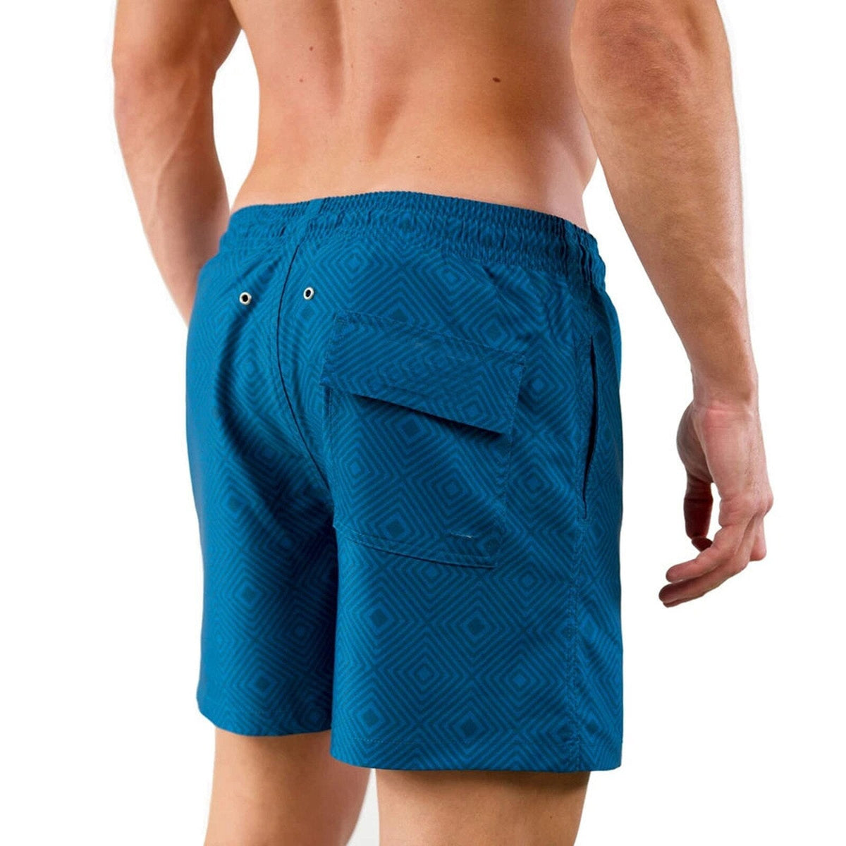 Beach Shorts with Built-In Compression Liner