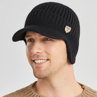 Beanie with Ear Flaps - Earmuffz