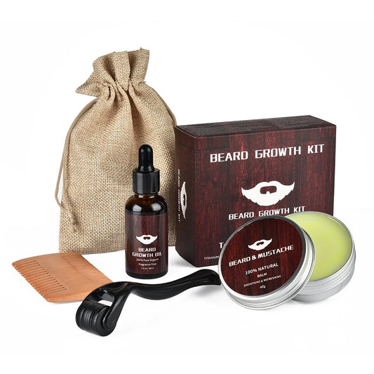 Beard Growth Barber Kit | Stimulates Beard Growth & Nourishes the Skin