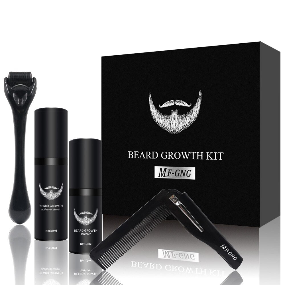 Beard Growth Barber Kit | Stimulates Beard Growth & Nourishes the Skin