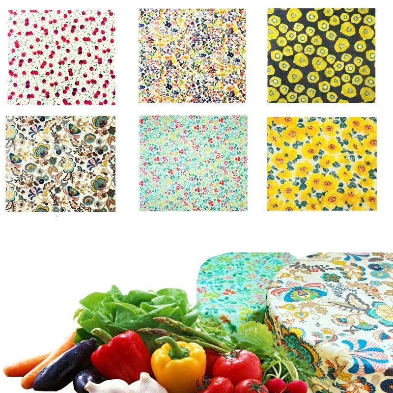 Beeswax Food Wraps - Set of 3