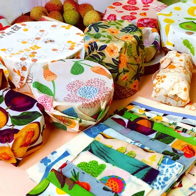Beeswax Food Wraps - Set of 3