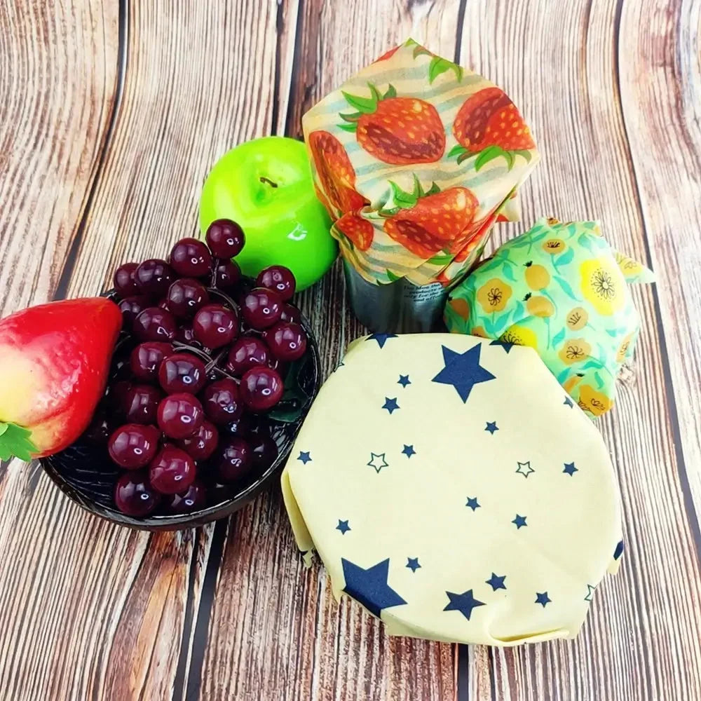 Beeswax Food Wraps - Set of 3