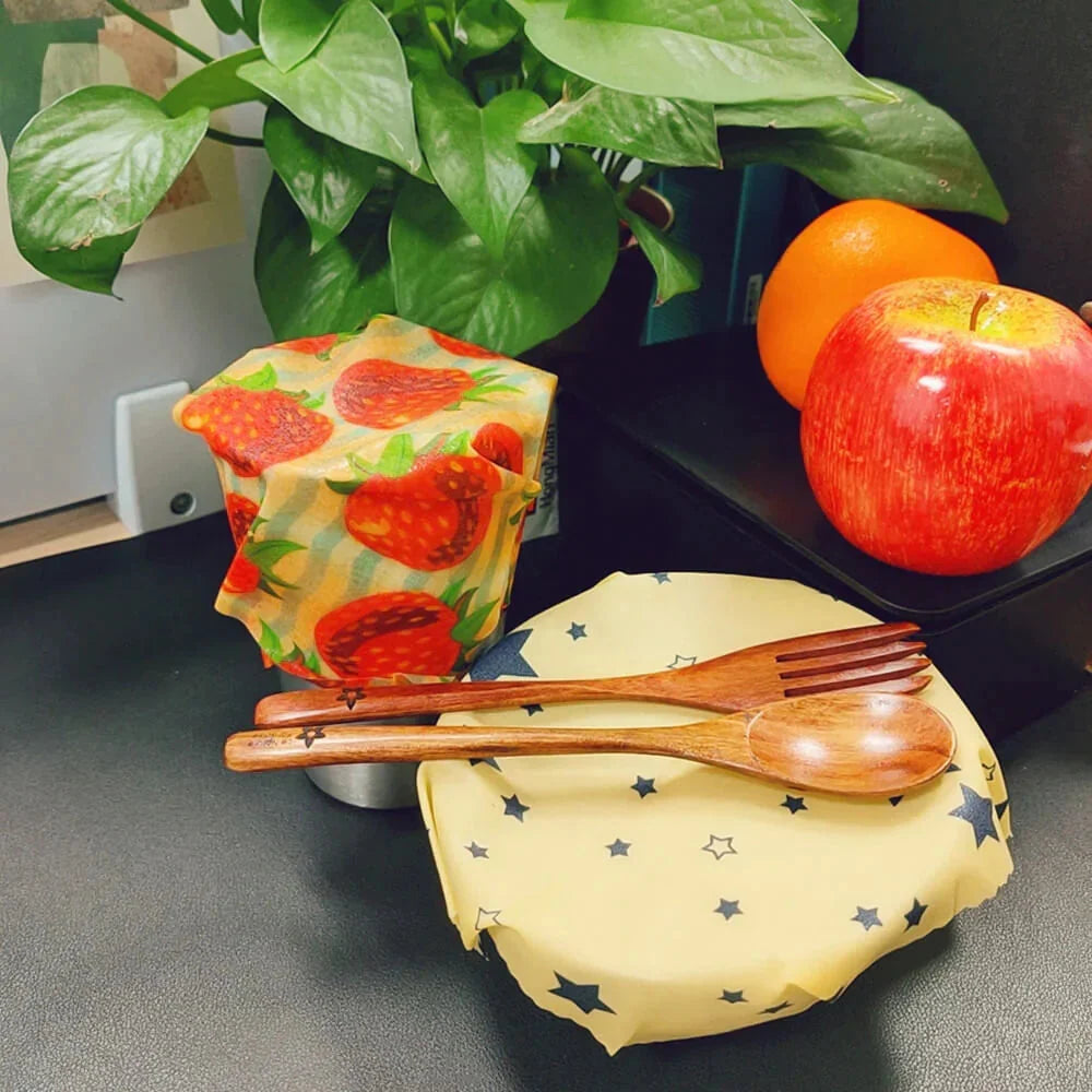 Beeswax Food Wraps - Set of 3