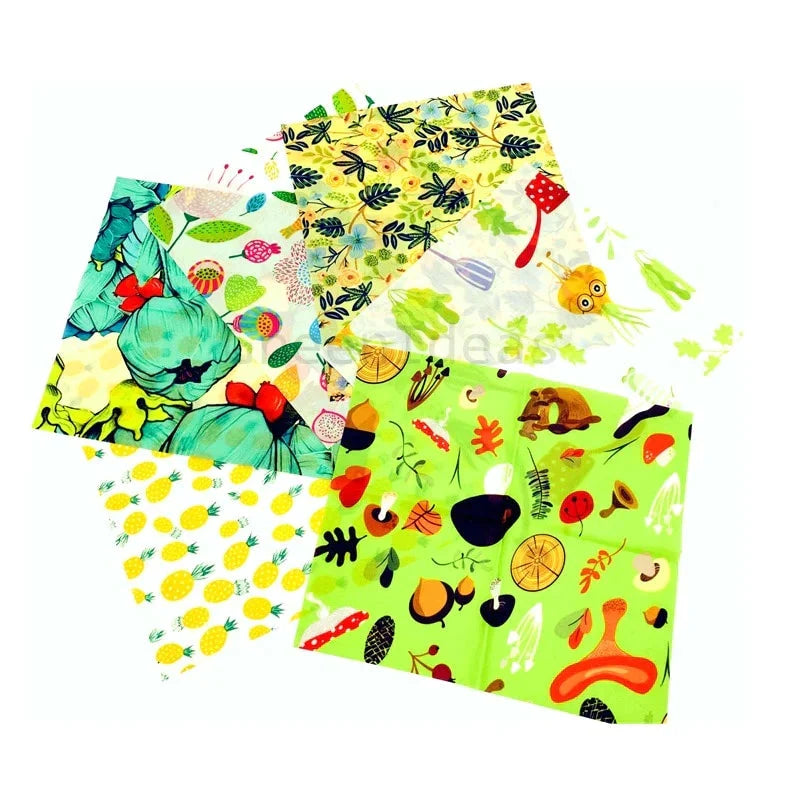 Beeswax Food Wraps - Set of 3
