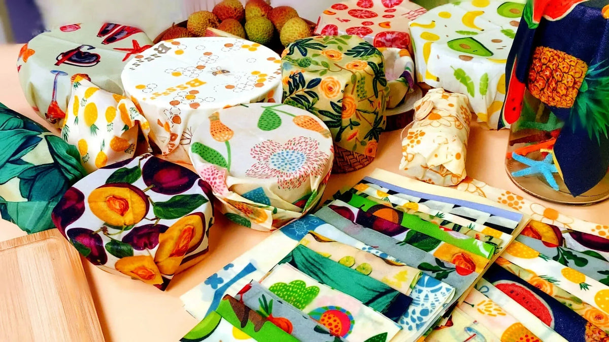 Beeswax Food Wraps - Set of 3