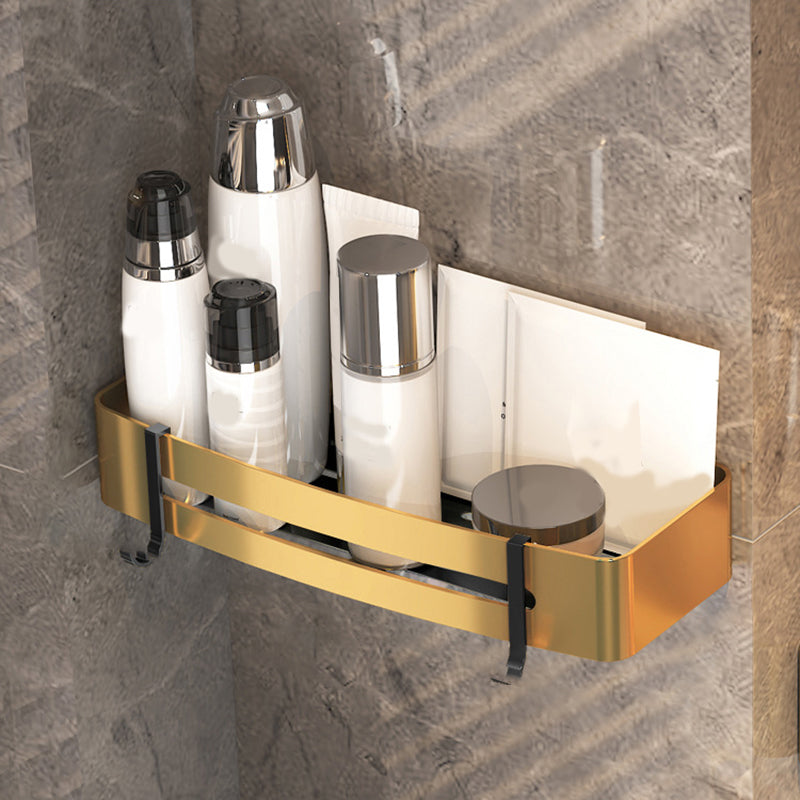 Black and Brass Modern Bathroom Accessories Set