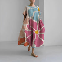 Bohemian Floral Print Dress