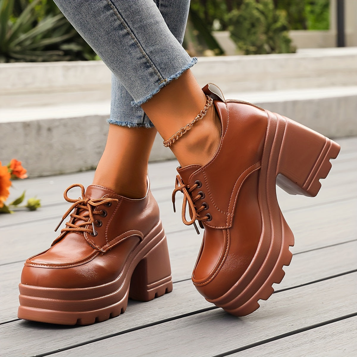 Bold and Comfortable Platform Shoes