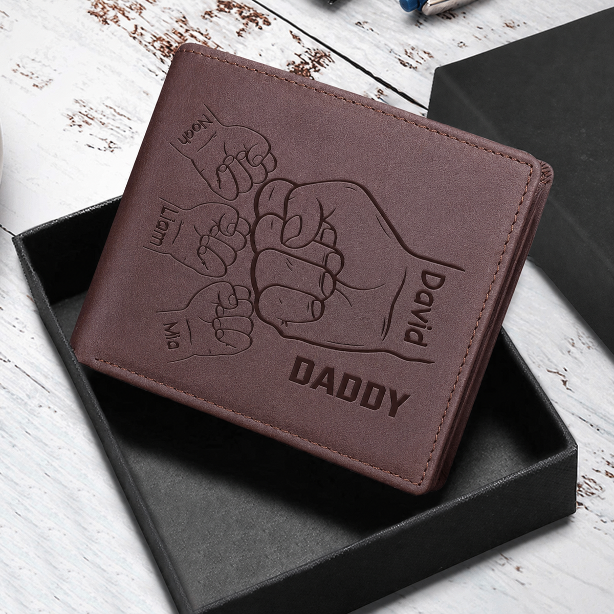 BondWallet | A Beautiful Keepsake He Will Always Carry With Him