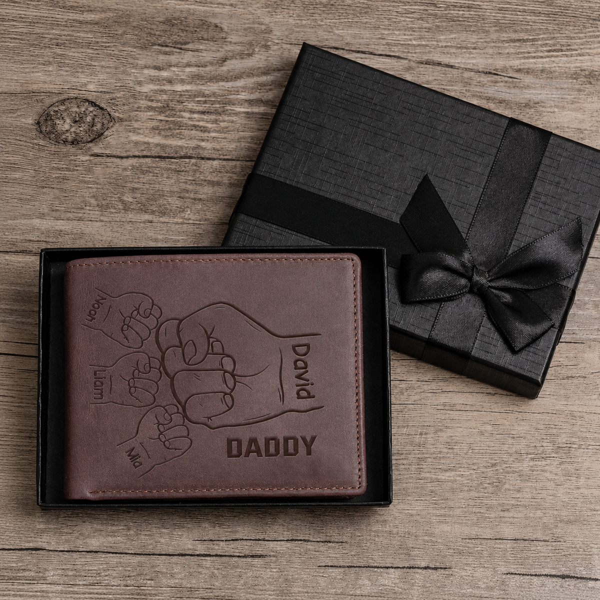 BondWallet | A Beautiful Keepsake He Will Always Carry With Him