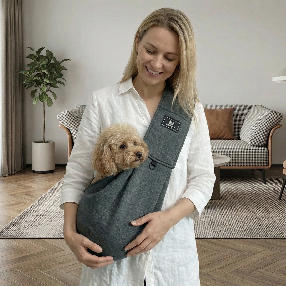 Breathable Dog Shoulder Carrier — Hands-Free Compact Design
