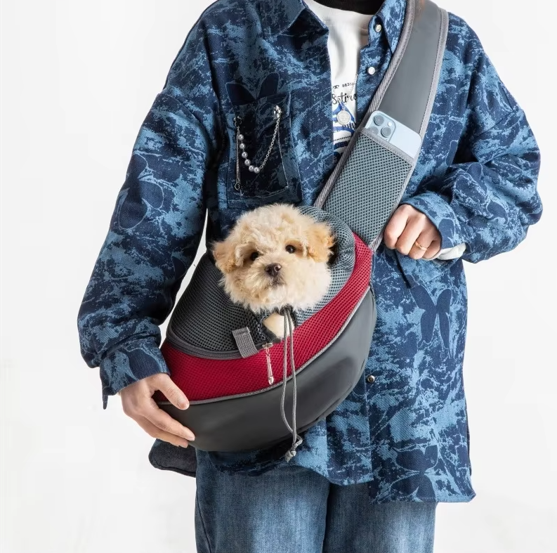 Breathable Pet Carrier Shoulder Bag for Travel