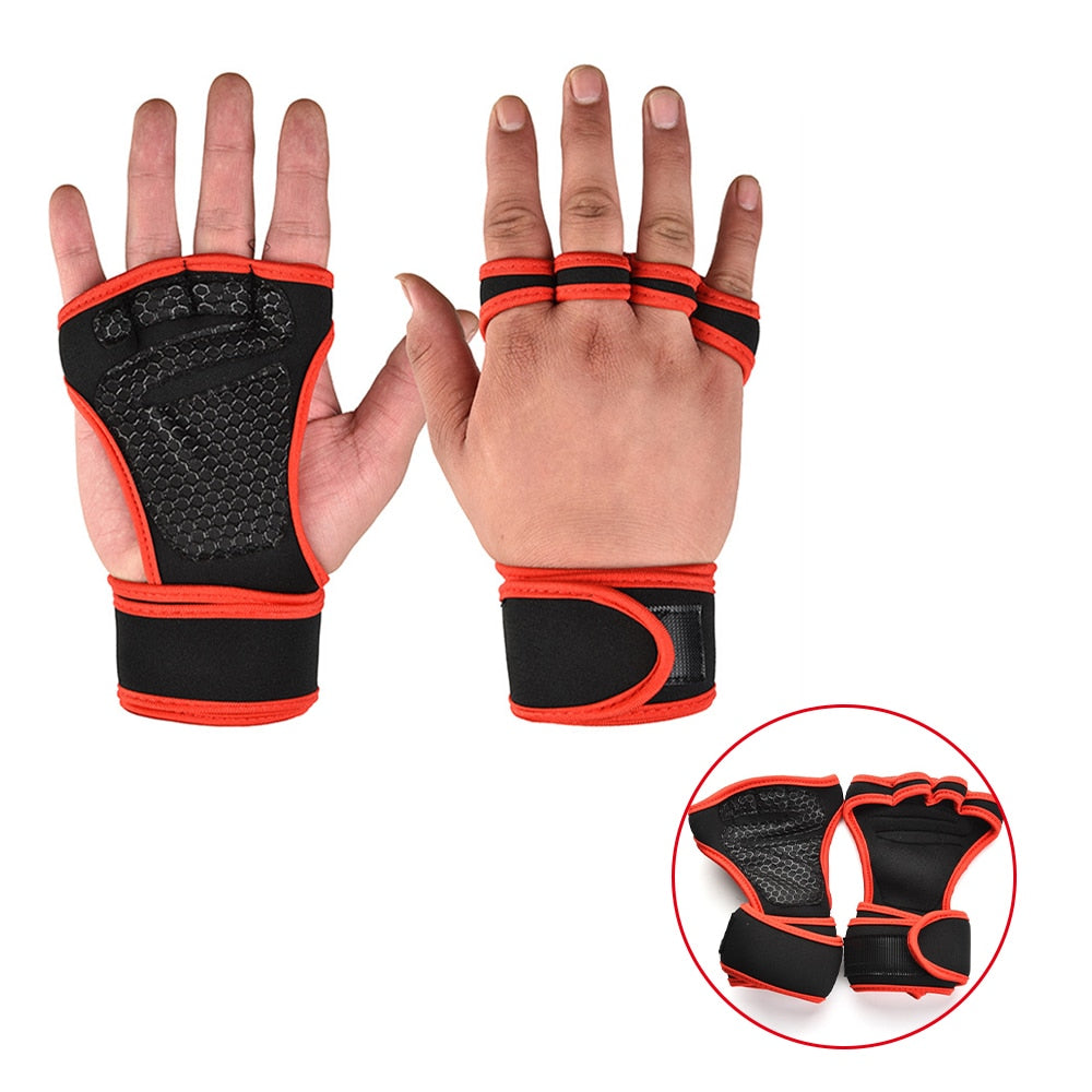 Breathable Power Grip Fitness Workout Gloves