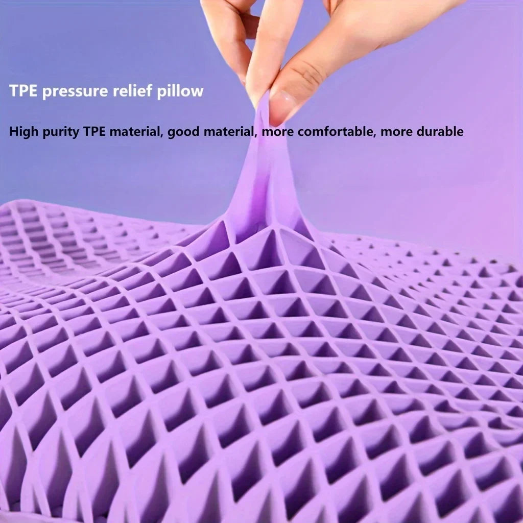 Breathable TPE Cervical Pillow with Zero-Pressure Support