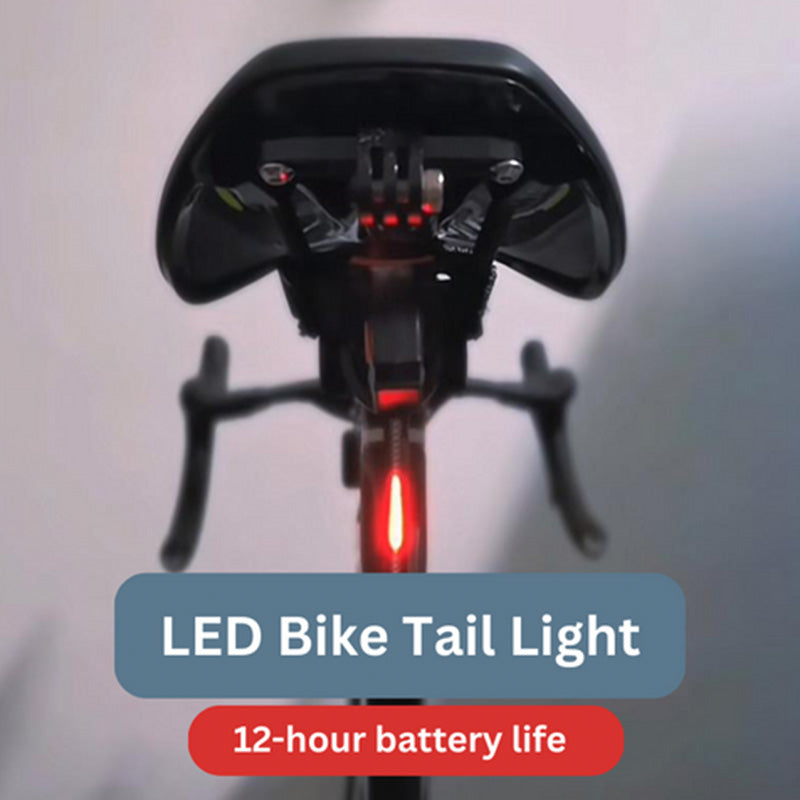 Bright LED Bike Tail Light - Safety and Visibility
