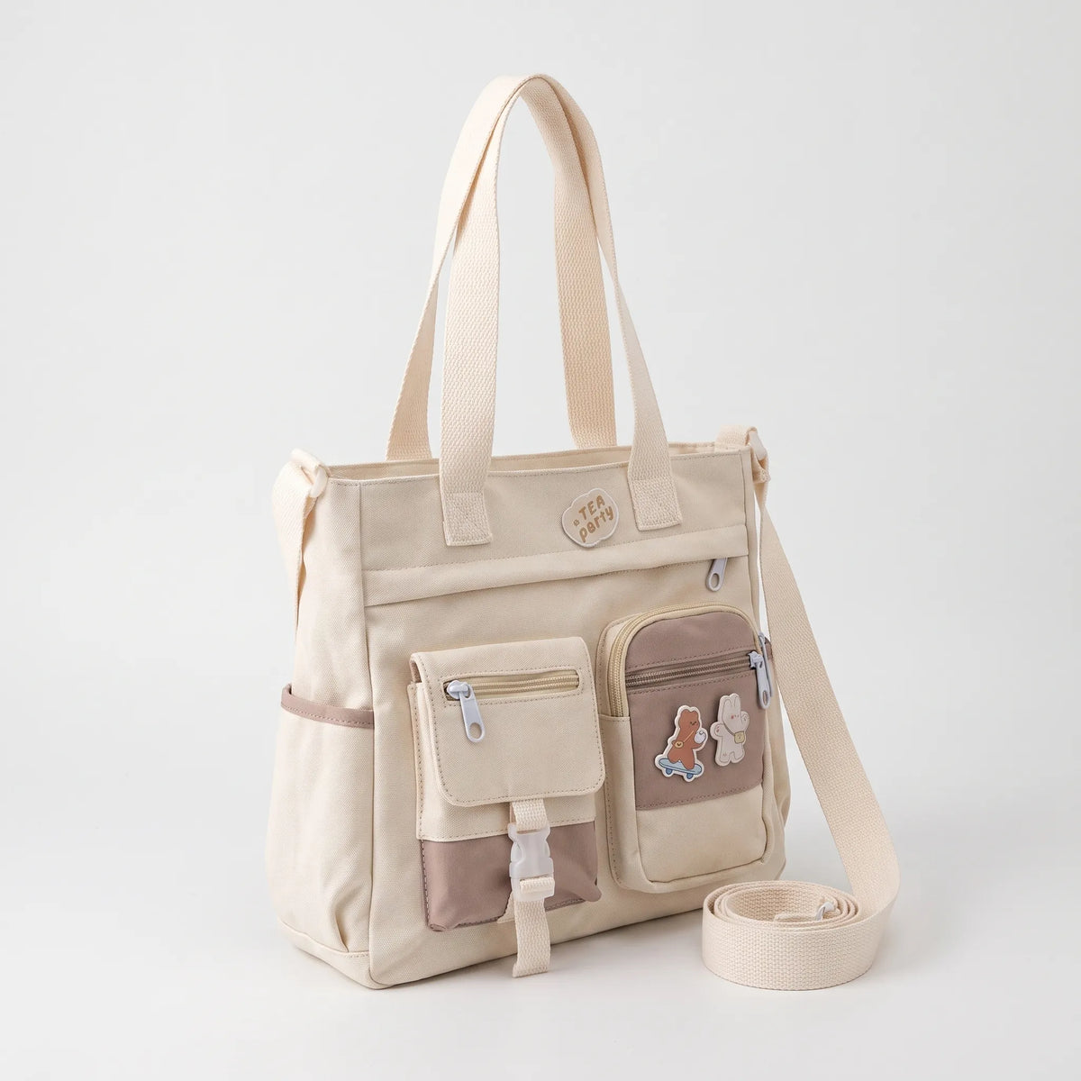 Casual Multi-Pocket Crossbody Bag