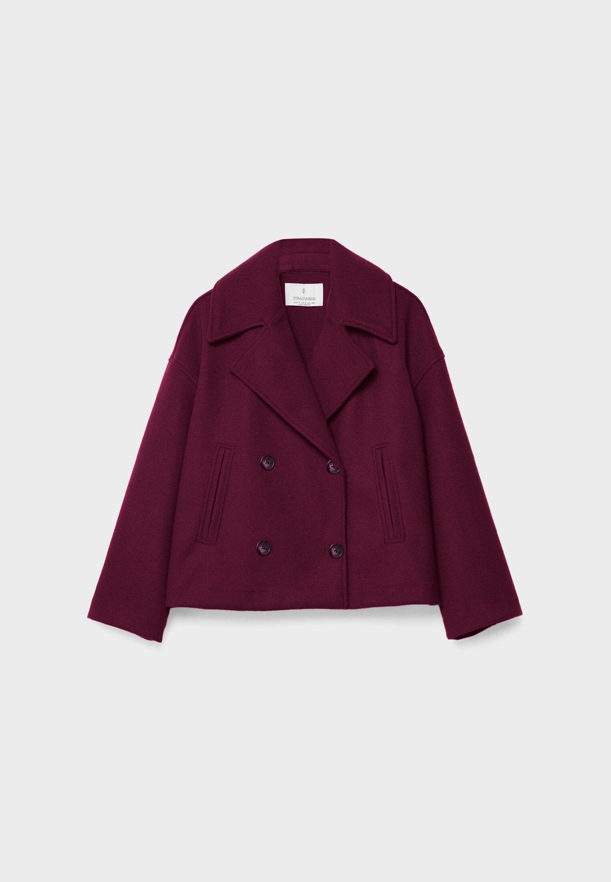 Chic Double-Breasted Short Jacket - Elegant & Timeless