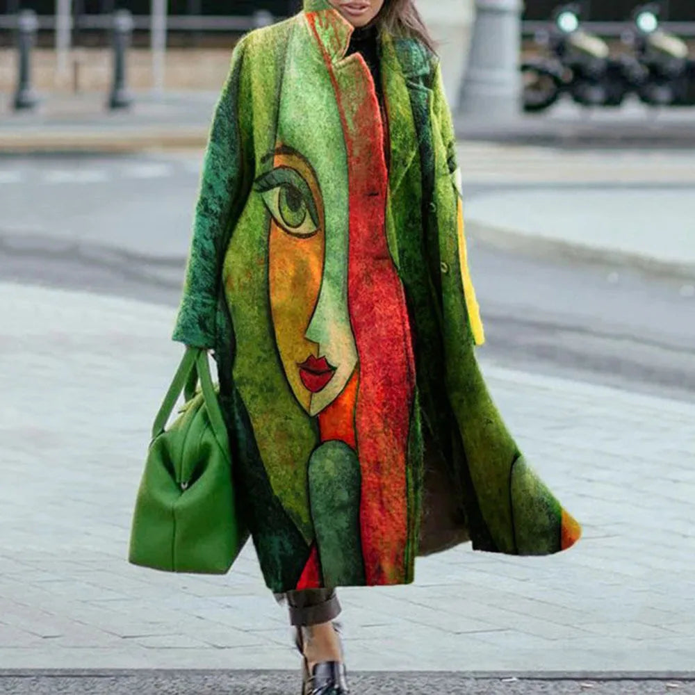 Chic Oversized Coat - Elegant, Comfortable Coat for Every Occasion