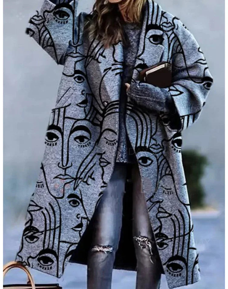 Chic Oversized Coat - Elegant, Comfortable Coat for Every Occasion
