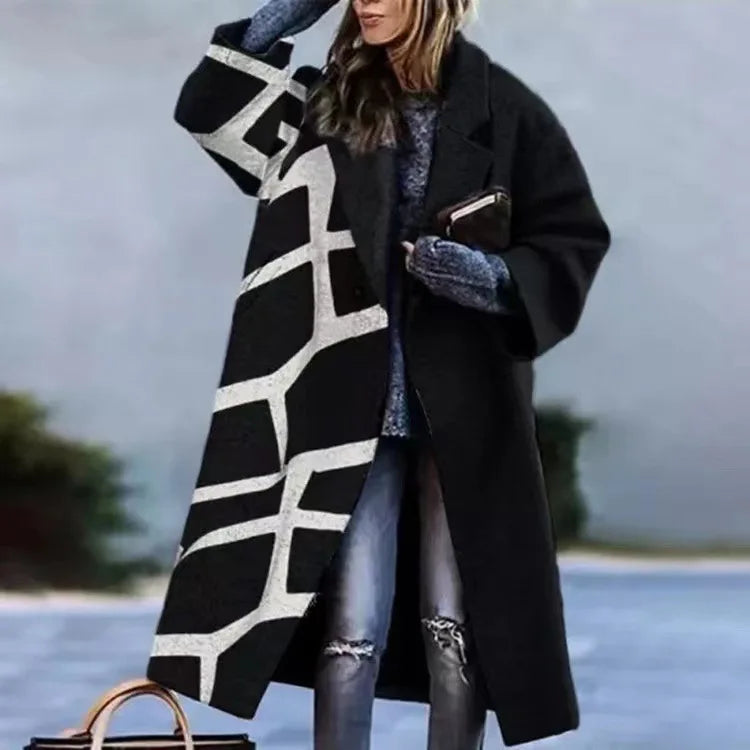 Chic Oversized Coat - Elegant, Comfortable Coat for Every Occasion