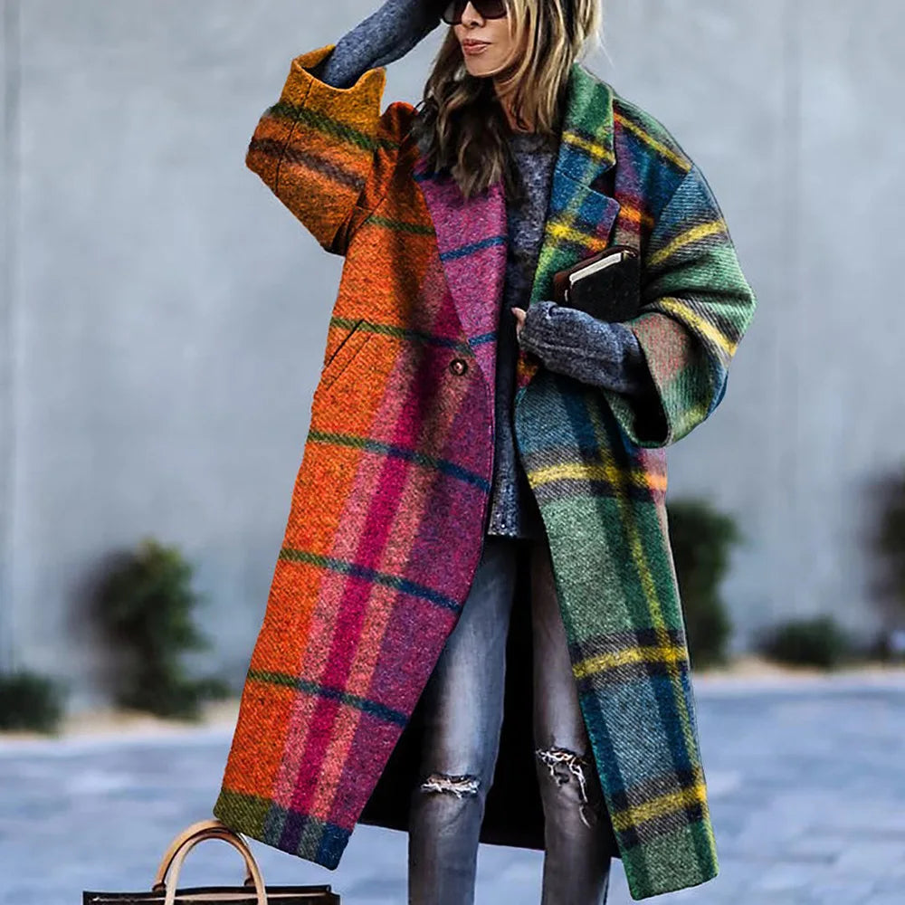 Chic Oversized Coat - Elegant, Comfortable Coat for Every Occasion