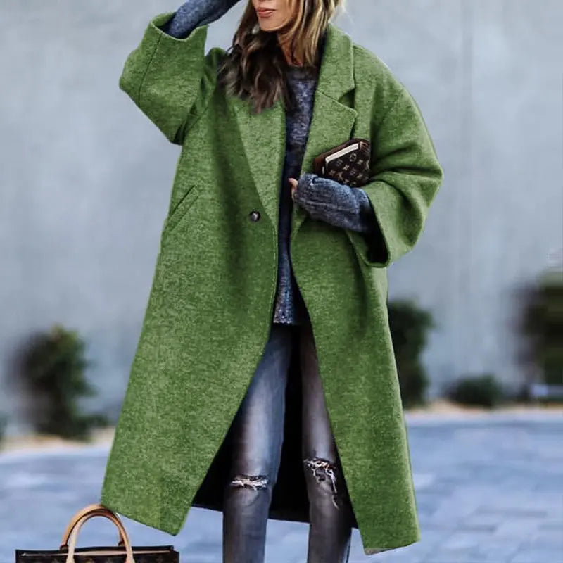 Chic Oversized Coat - Elegant, Comfortable Coat for Every Occasion