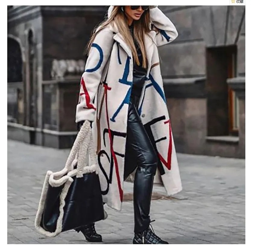 Chic Oversized Coat - Elegant, Comfortable Coat for Every Occasion