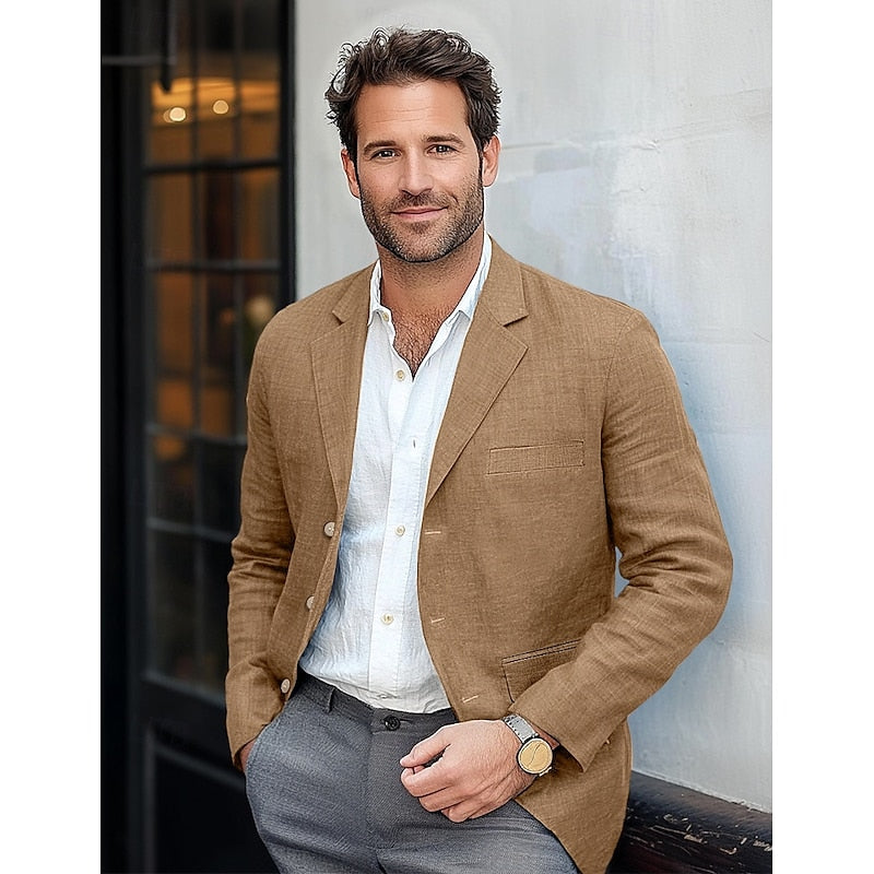Classic Lightweight Men's Blazer – Year-Round Smart Casual