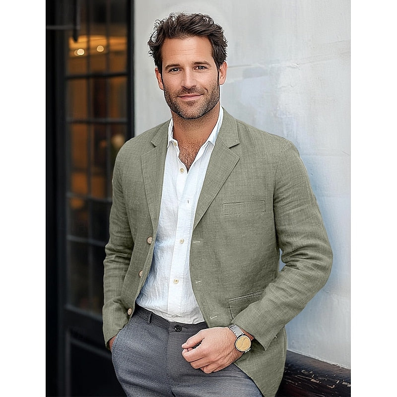 Classic Lightweight Men's Blazer – Year-Round Smart Casual