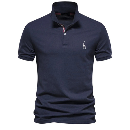 Classic Men's Embroidered Polo Shirt